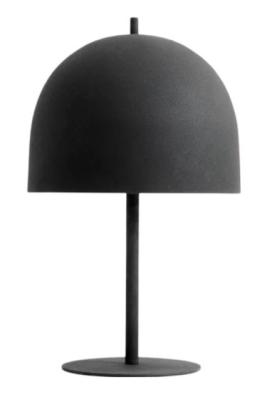 Nordal Glow Matt Black Metal Table Lamp