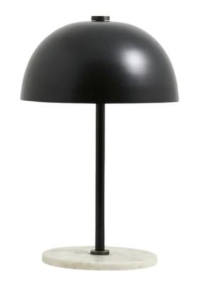 Product photograph of Nordal Kita Black Table Lamp from Choice Furniture Superstore