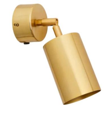 Nordal Maia Gold Spot Light Wall Lamp