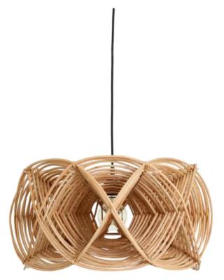 Product photograph of Nordal Metis Natural Lamp Shade from Choice Furniture Superstore