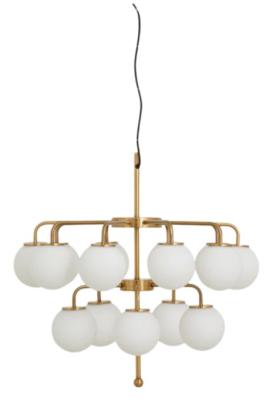 Nordal Palma Brass Chandelier