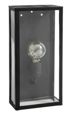 Product photograph of Nordal Eos Black Outdoor Wall Lamp from Choice Furniture Superstore