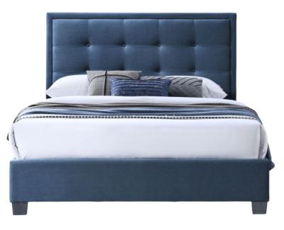 Kaydian Gainford Bolero Blue Steel Fabric Storage Bed