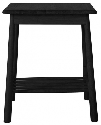 Product photograph of Wycombe Black Side Table from Choice Furniture Superstore