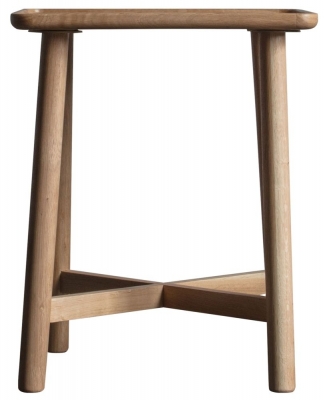 Product photograph of Nevada Side Table - Comes In Oak And Grey Options from Choice Furniture Superstore