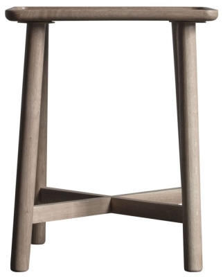 Gallery Kingham Grey Oak Side Table