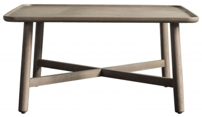Product photograph of Nevada Grey Square Coffee Table from Choice Furniture Superstore