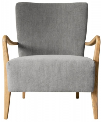 Product photograph of Chedworth Charcoal Armchair from Choice Furniture Superstore