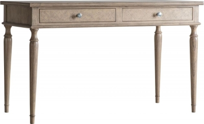 Gallery Mustique Mindi Wood Writing Desk 2 Drawers