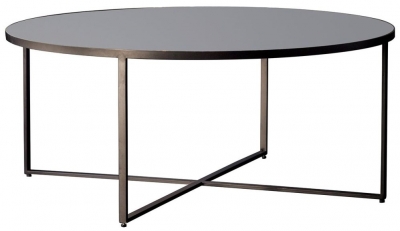 Product photograph of Torrance Grey Mirrored Coffee Table from Choice Furniture Superstore