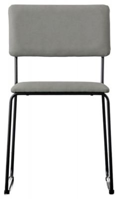 Product photograph of Chalkwell Silver Grey Dining Chair Sold In Pairs from Choice Furniture Superstore