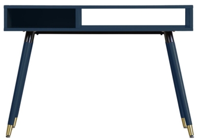 Product photograph of Holbrook Blue 110cm Console Table from Choice Furniture Superstore