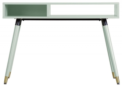 Product photograph of Holbrook Mint Green 110cm Console Table from Choice Furniture Superstore