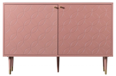 Product photograph of Holbrook Pink 2 Door Cabinet from Choice Furniture Superstore