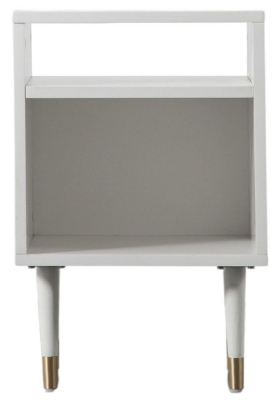 Product photograph of Holbrook White Side Table from Choice Furniture Superstore