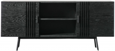 Product photograph of Holsen Black Oak Large Sideboard from Choice Furniture Superstore