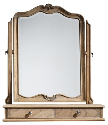 Chic Weathered Arch Table Mirror - 60cm x 73cm