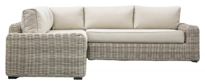 Product photograph of Hartford Rattan Corner Outdoor Garden Lounge Set from Choice Furniture Superstore