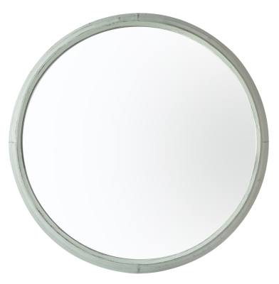 Product photograph of Horine Mint Outdoor Mirror - W 85cm X D 6cm X H 85cm from Choice Furniture Superstore