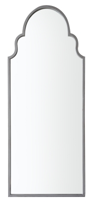 Flemington Vintage Grey Outdoor Mirror - W 61cm x D 3cm x H 150cm