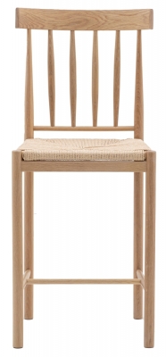 Product photograph of Eton Natural Barstool Sold In Pairs from Choice Furniture Superstore