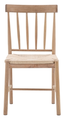 Product photograph of Eton Oak Dining Chair Sold In Pairs from Choice Furniture Superstore