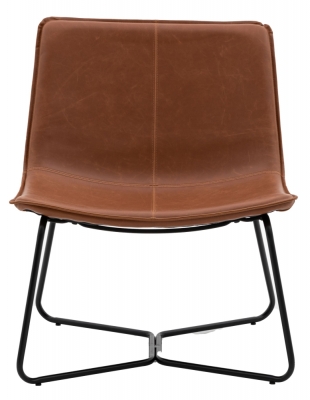Product photograph of Hawking Lounge Chair - Comes In Brown Charcoal And Ember Options from Choice Furniture Superstore