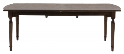 Product photograph of Madison Dark Coffee Wooden Extending Dining Table - 215cm-260cm from Choice Furniture Superstore