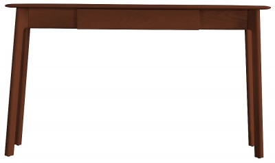Product photograph of Madrid 1 Drawer Desk - Comes In Walnut And Oak Options from Choice Furniture Superstore