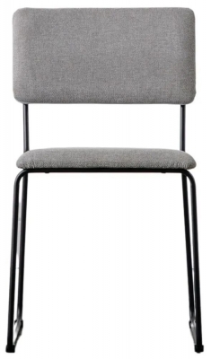 Product photograph of Chalkwell Grey Dining Chair Sold In Pairs from Choice Furniture Superstore