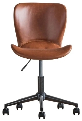 Product photograph of Stephen Swivel Chair - Comes In Brown And Charcoal Options from Choice Furniture Superstore