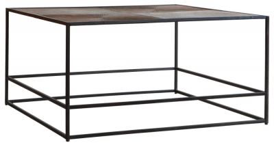 Product photograph of Clearance - Hadston Antique Copper Coffee Table - D512 from Choice Furniture Superstore