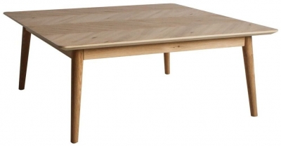 Product photograph of Clearance - Milano Oak Coffee Table - M5 from Choice Furniture Superstore