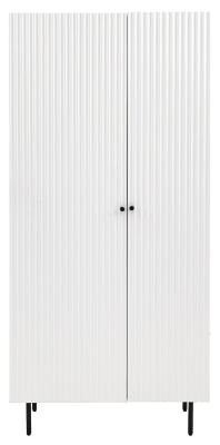 Product photograph of Buckhurst 2 Door Wardrobe - Comes In White Grey And Blue Options from Choice Furniture Superstore