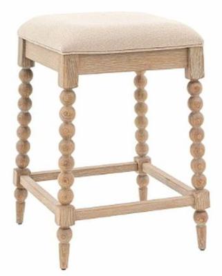 Artisan Natural Square Barstool Solid In Pairs
