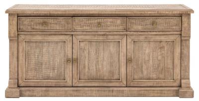 Vancouver Natural 3 Door 3 Drawer Sideboard