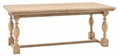 Volente Natural 8-10 Seater Extending Dining Table
