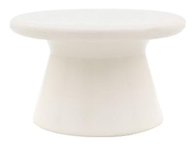 Pavia Round Coffee Table Comes In Cream And Concrete Options