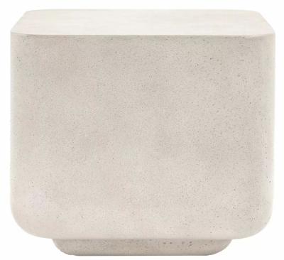 Product photograph of Reiffton Concrete Square Side Table from Choice Furniture Superstore