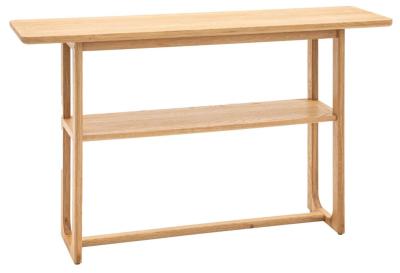 Product photograph of Craft Console Table - Comes In Natural And Smoked Options from Choice Furniture Superstore