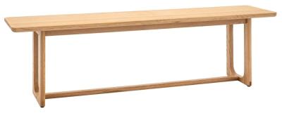 Product photograph of Craft Dining Bench - Comes In Natural And Smoked Options from Choice Furniture Superstore