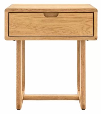 Craft Natural 1 Drawer Bedside Cabinet