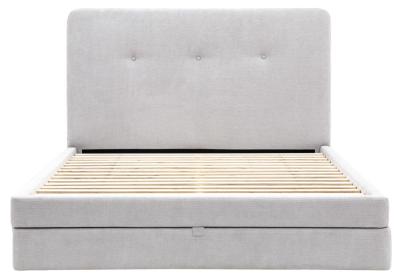 Product photograph of Marlowe 4ft 6in Double 2 Drawer Fabric Bed - Comes In Taupe And Green Options from Choice Furniture Superstore