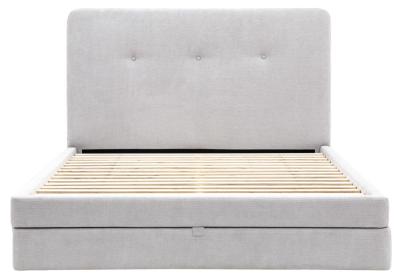 Marlowe 4ft 6in Double 2 Drawer Fabric Bed Comes In Taupe And Green Options