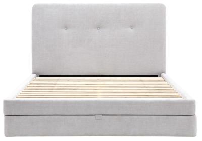 Product photograph of Marlowe 5ft King Size 2 Drawer Fabric Bed - Comes In Taupe And Green Options from Choice Furniture Superstore