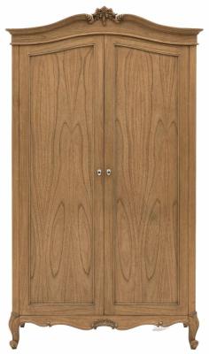 Product photograph of Chic Weathered 2 Door Wardrobe from Choice Furniture Superstore