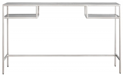 Product photograph of Rothbury Silver Desk from Choice Furniture Superstore