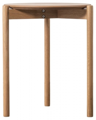 Product photograph of Bellmore Side Table - Comes In Oak Walnut And Black Options from Choice Furniture Superstore