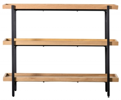Product photograph of Timblin Oak Open Bookcase from Choice Furniture Superstore