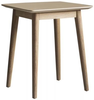 Product photograph of Milano Oak Side Table from Choice Furniture Superstore